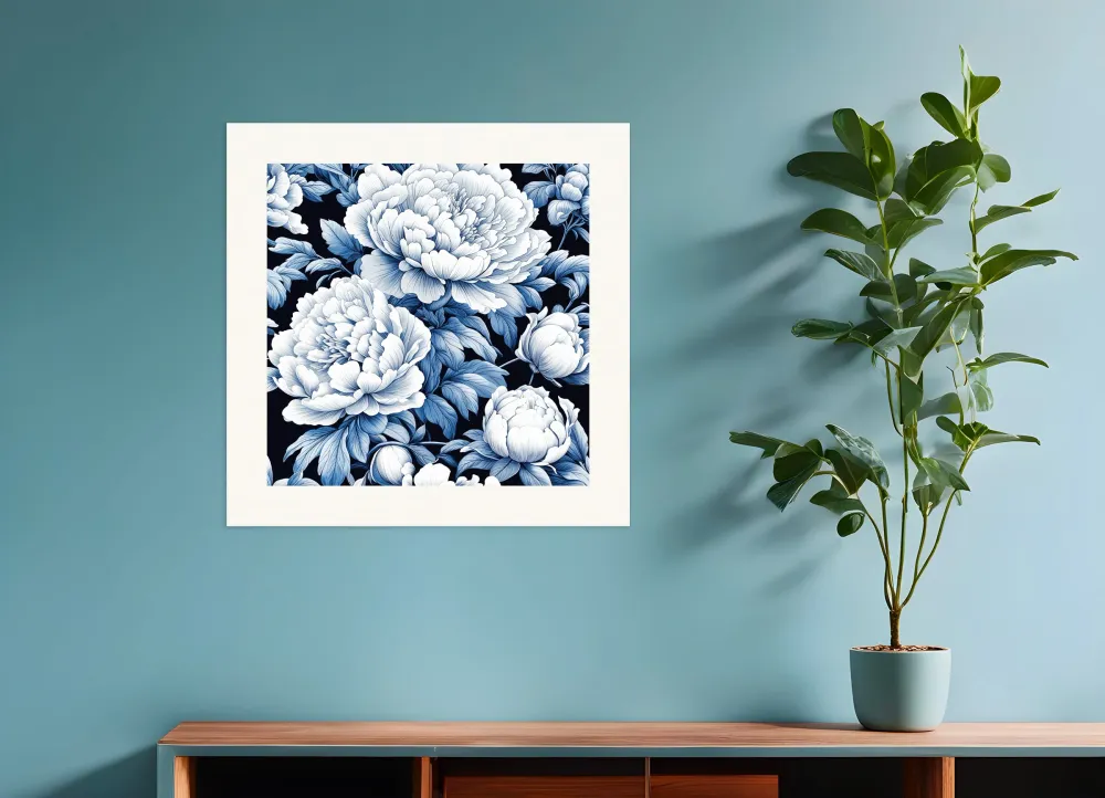 Pivoines - Affiche Posterscape Creative Studio