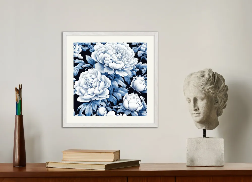 Pivoines - Affiche Posterscape Creative Studio