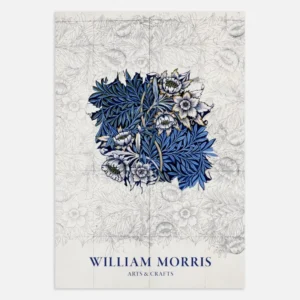 William Morris, travail préparatoire - Affiche Posterscape Creative Studio