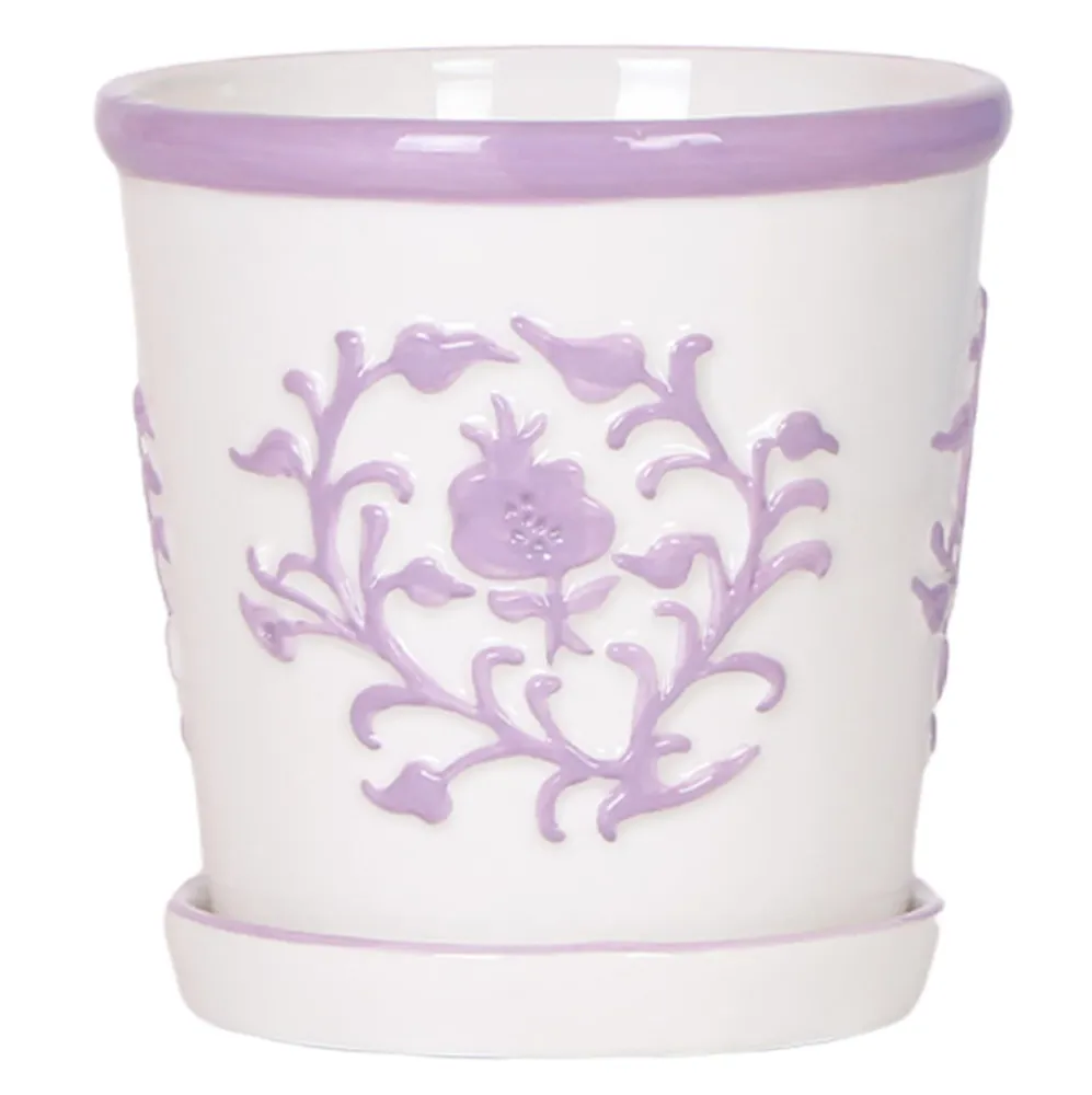 Pot décoratif Malaga Lilas