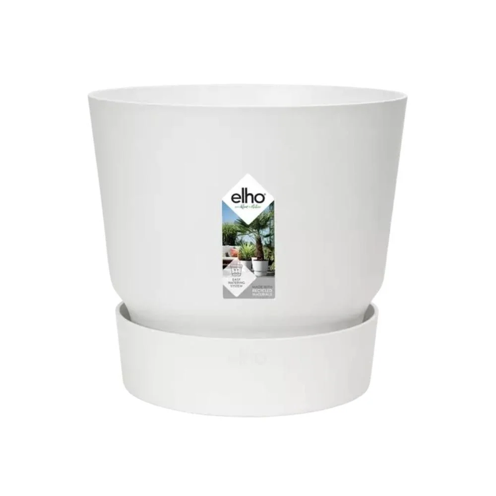 Pot Elho Greenville Blanc 30 cm