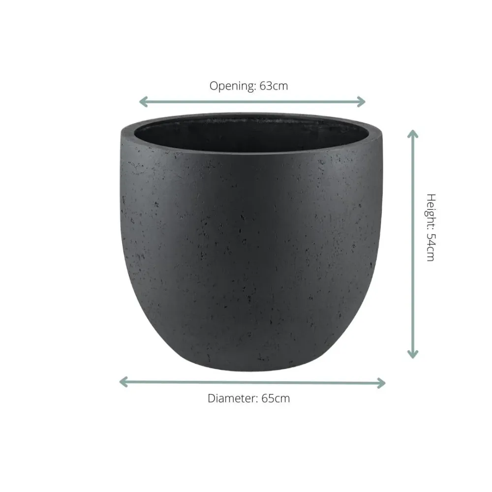 Pot New Egg Gris 65 cm