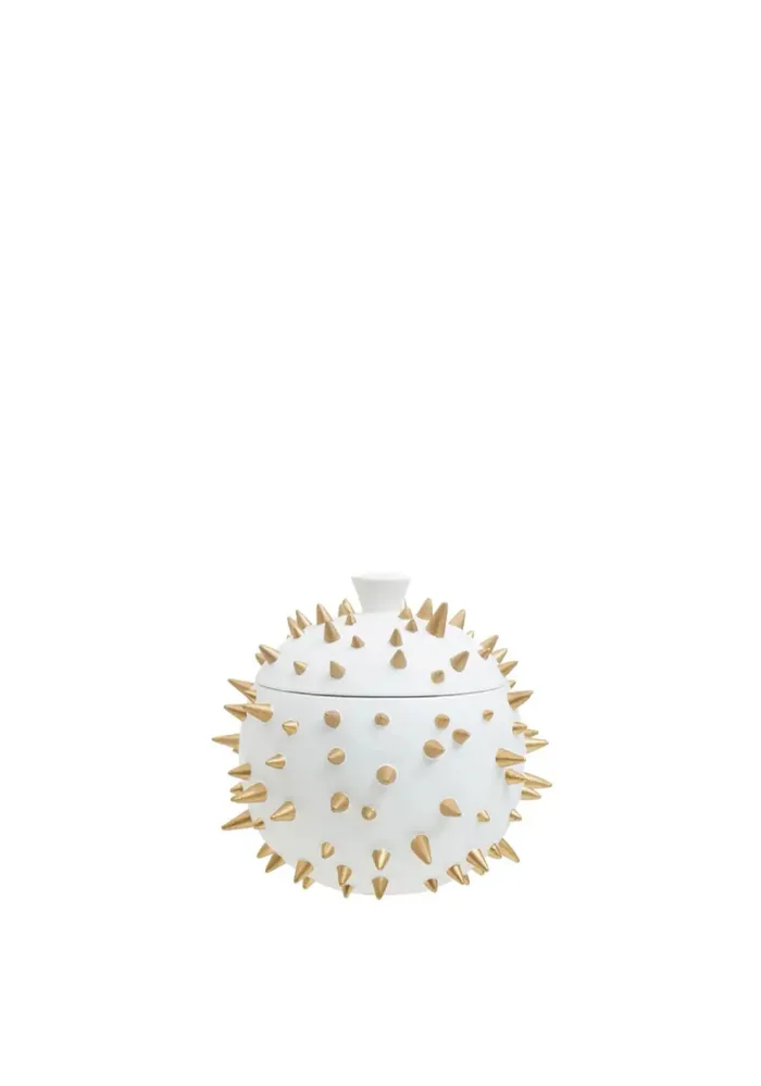 Premier Housewares Picos Small Spike Ball Box, Gold