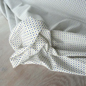 Boreana - Imprimé Motifs Or et Marine Prêt-à-upcycler