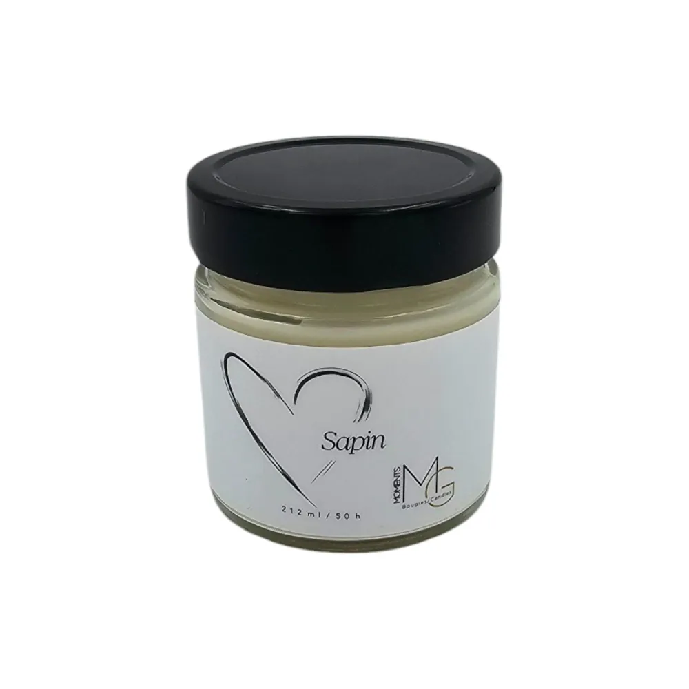 P'tites bougies Création - Bougie à la cire de soya - Sapin