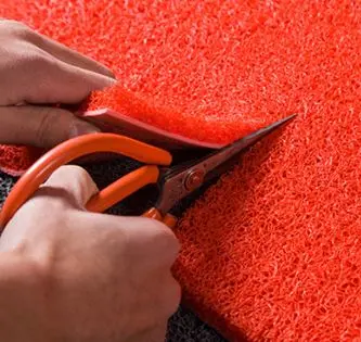 PVC Coil Mat and Roll( carpet), Red 3G /meter Red