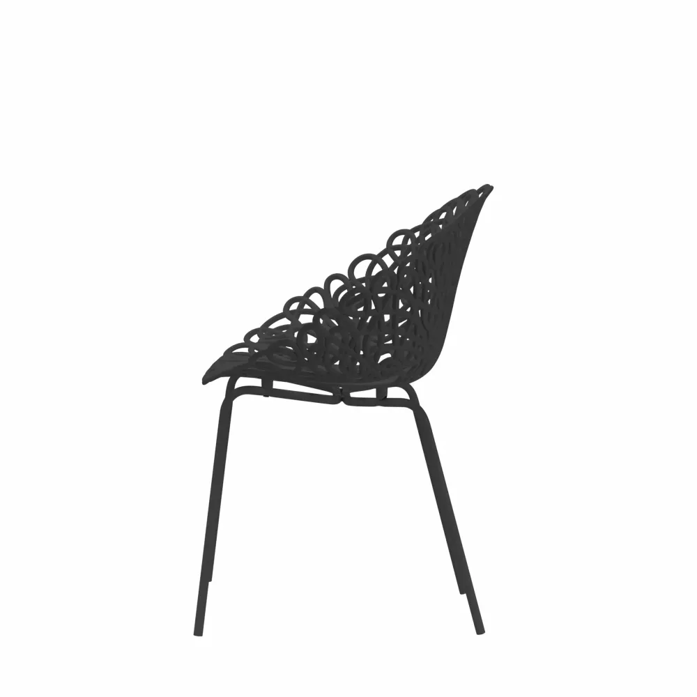 Ensemble de chaises d'extérieur BACANA par Estudio Campana pour Qeeboo
