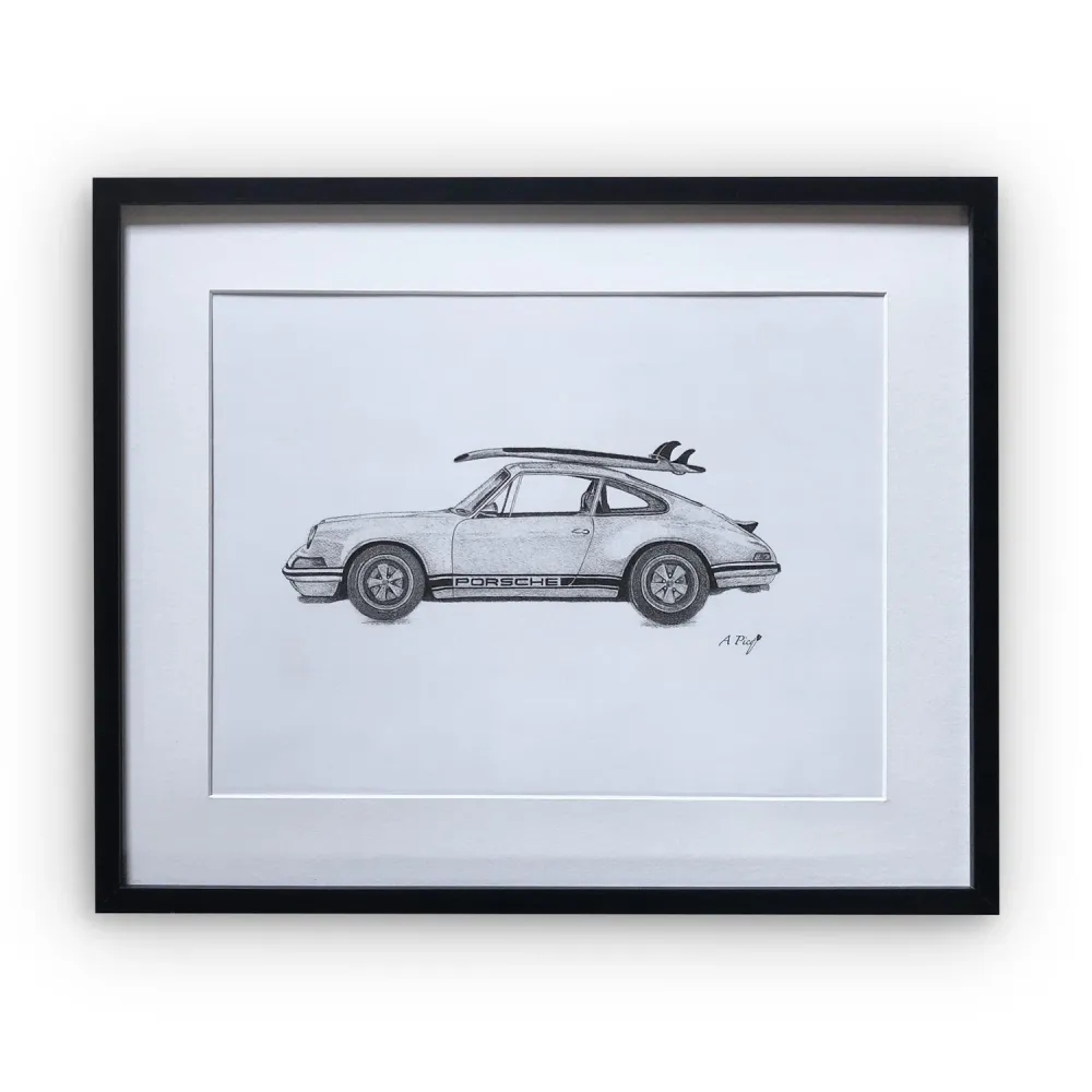 Porsche Légend - Dessin Quo vaille