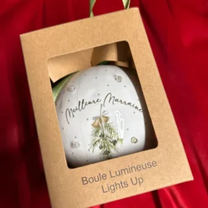 Ornement boule illum. meilleurs marraine Ranger Mode Enfantine