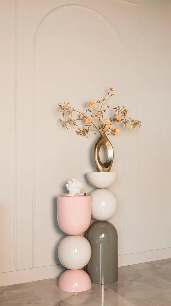 Richmond Interiors Colonne Décorative Alva | rose