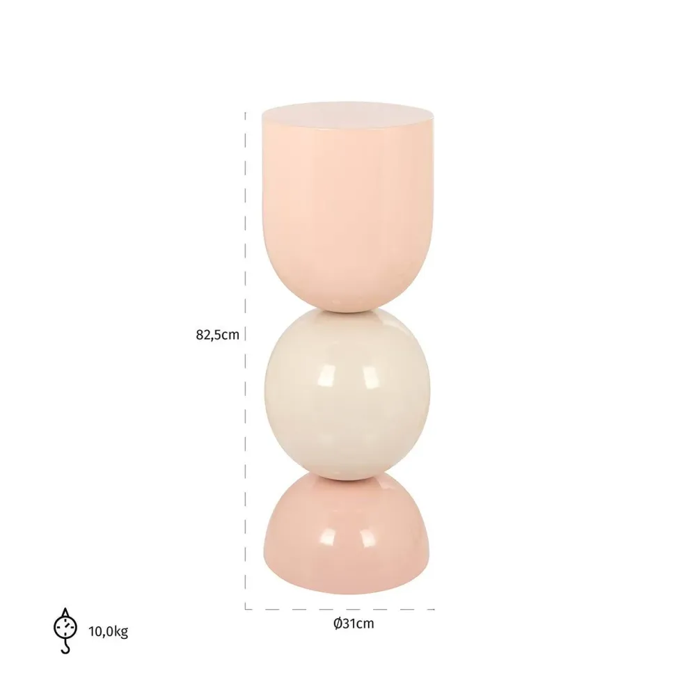Richmond Interiors Colonne Décorative Alva | rose