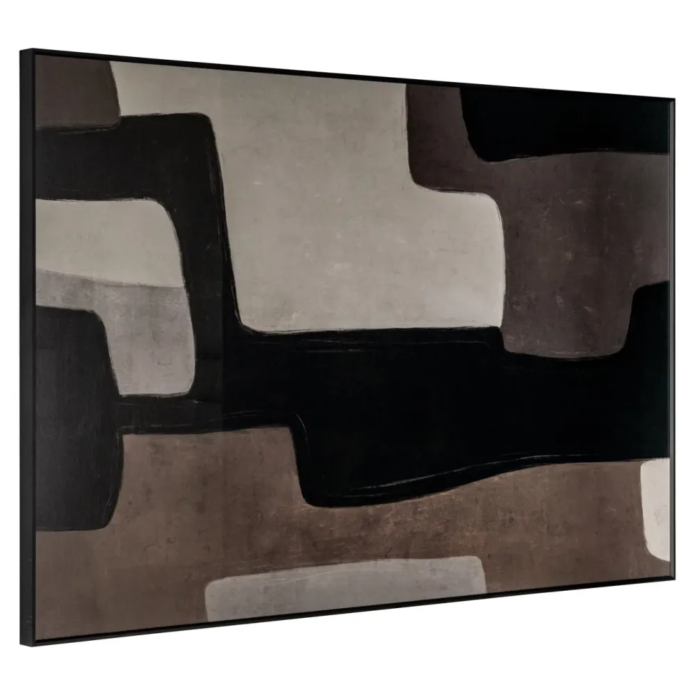 Richmond Interiors Tableau Mural Wall Art Mirage Droite | 80x120 cm