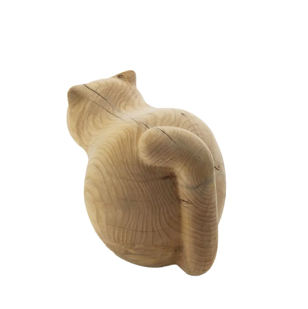 Sculpture en bois NEKO par Setsu & Shinobu Ito pour Riva 1920