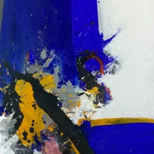 Roger Greßl composition de couleurs bleu