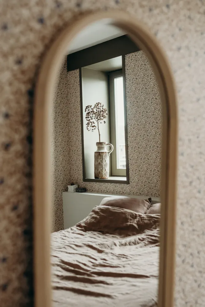 Rosier grimpant bronze - Gris d'été