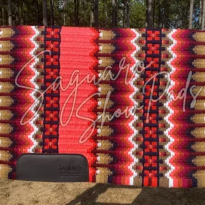 Sur Tapis Chandler - Corail, Framboise, Tan & Bleu Marin Saguaro Show Pads