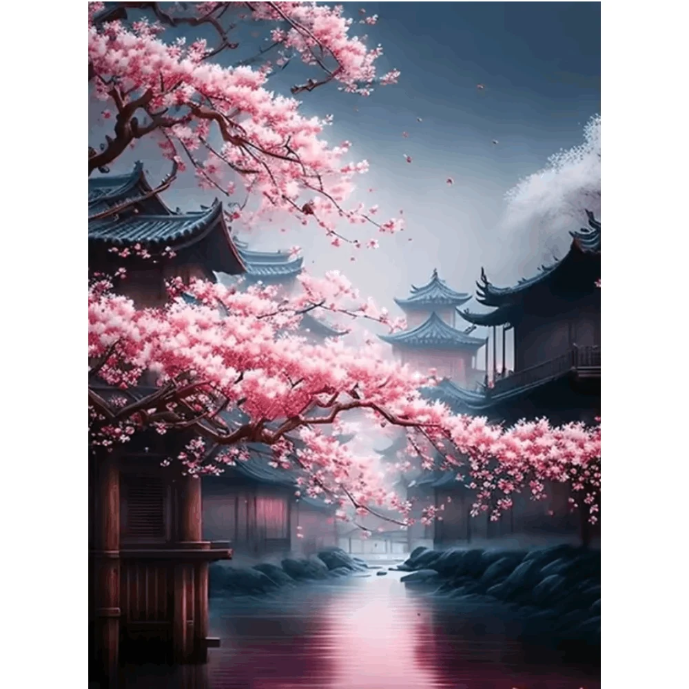 Sakura la nuit