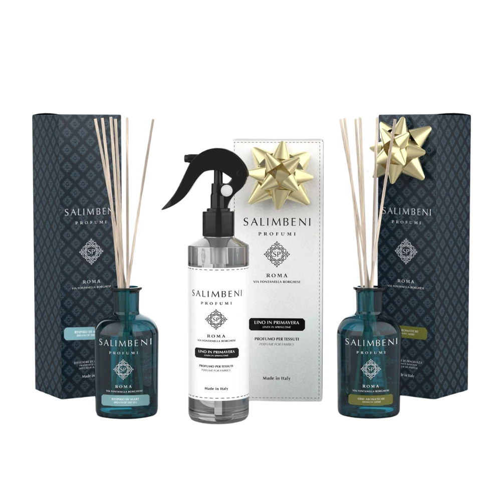 Brise Marine 100 ml + Parfum Textile en Spray Le Lin au Printemps en ESSAI GRATUIT + Plantes Aromatiques de 100ml en ESSAI...