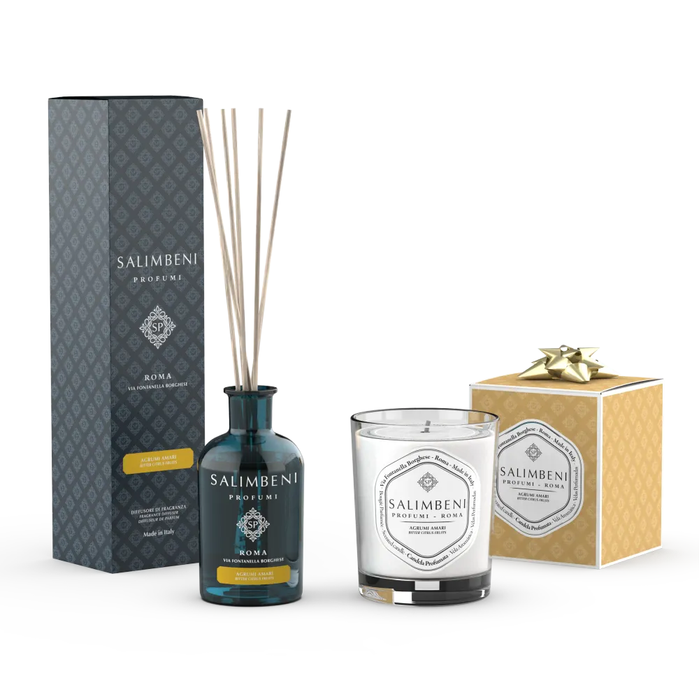 Diffuseur à Bâtonnets de 250 ml DE VOTRE CHOIX + Bougie Parfumée 190 gr du même parfum en ESSAI GRATUIT (FRAGRANCE DE VOTR...