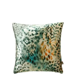 Scatterbox Tigerlily Cushion, Ochre & Green