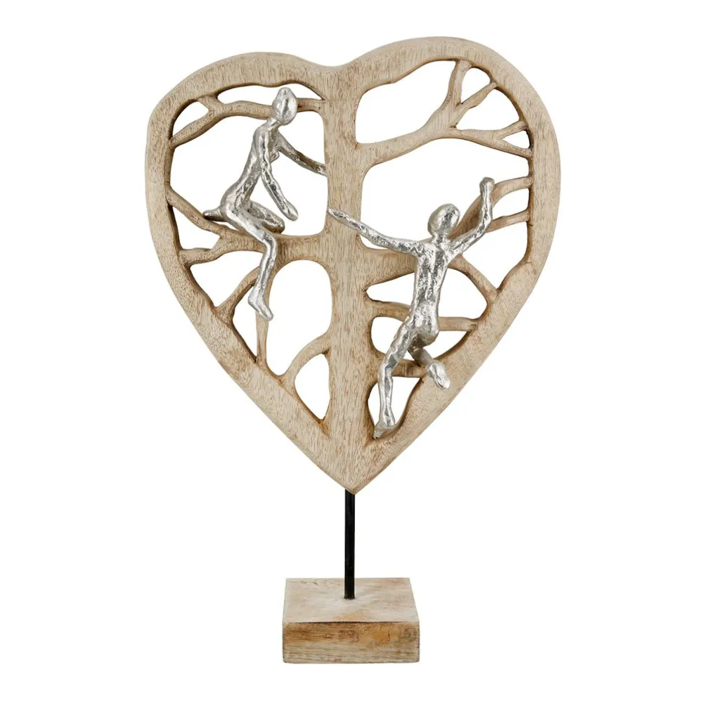 Sculpture Coeur "Arbre à coeur" (55595)