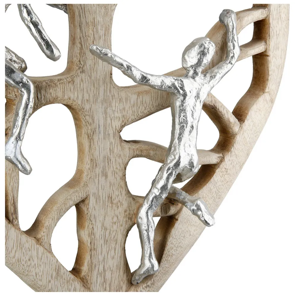 Sculpture Coeur "Arbre à coeur" (55595)