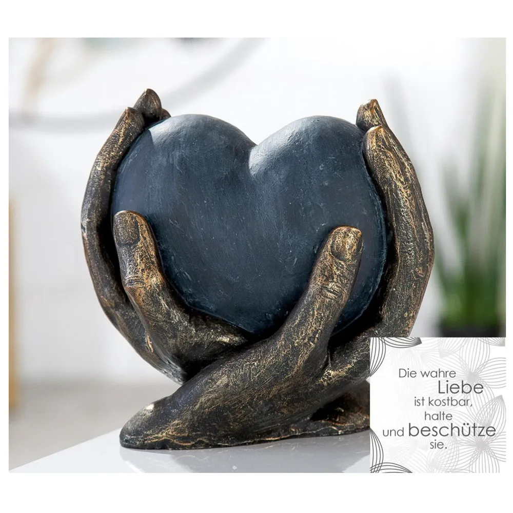 Sculpture "Coeur dans mains" (89381)