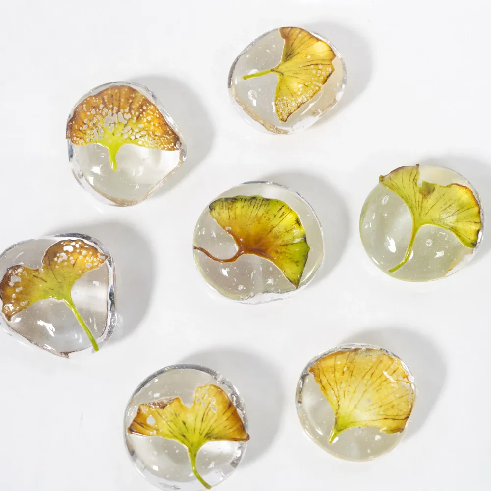 Galet Gingko Secret Garden Glass