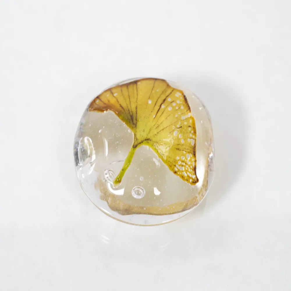 Galet Gingko Secret Garden Glass