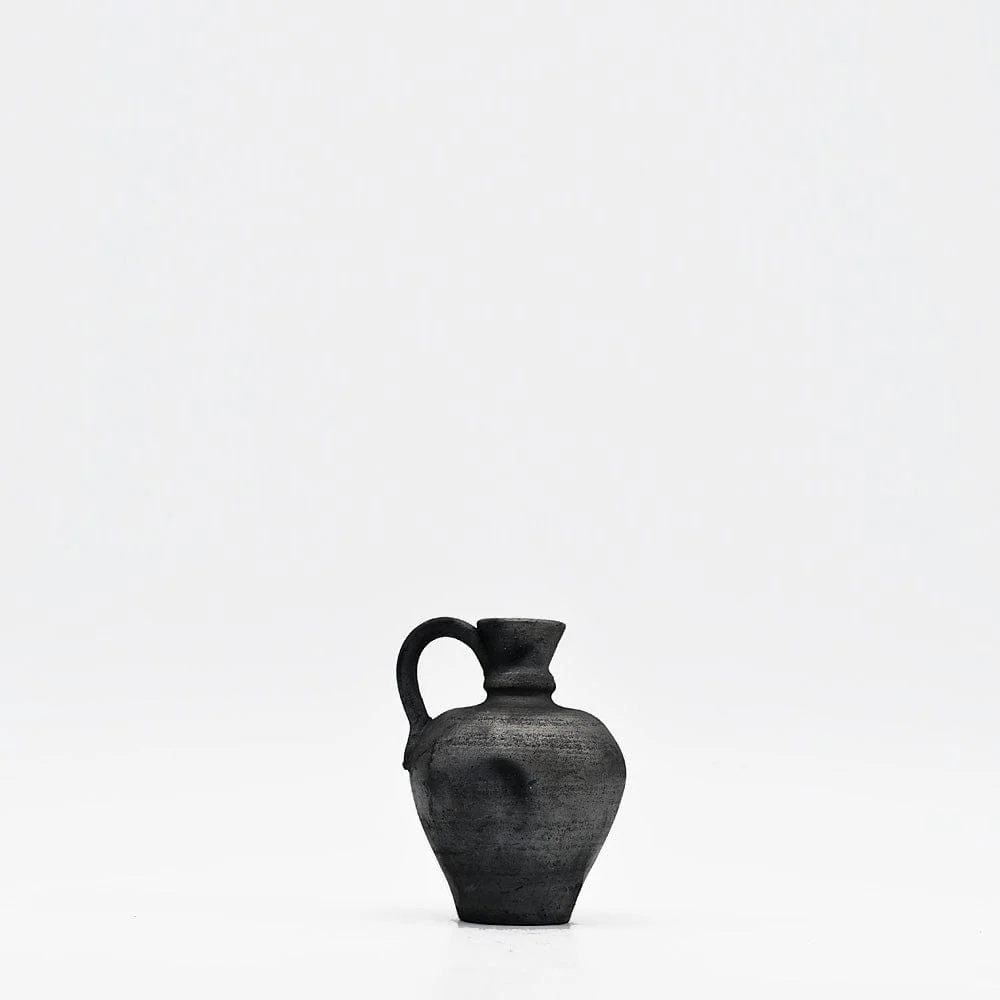 Pot en terre cuite noire de Bisalhães - 9cm SEFE