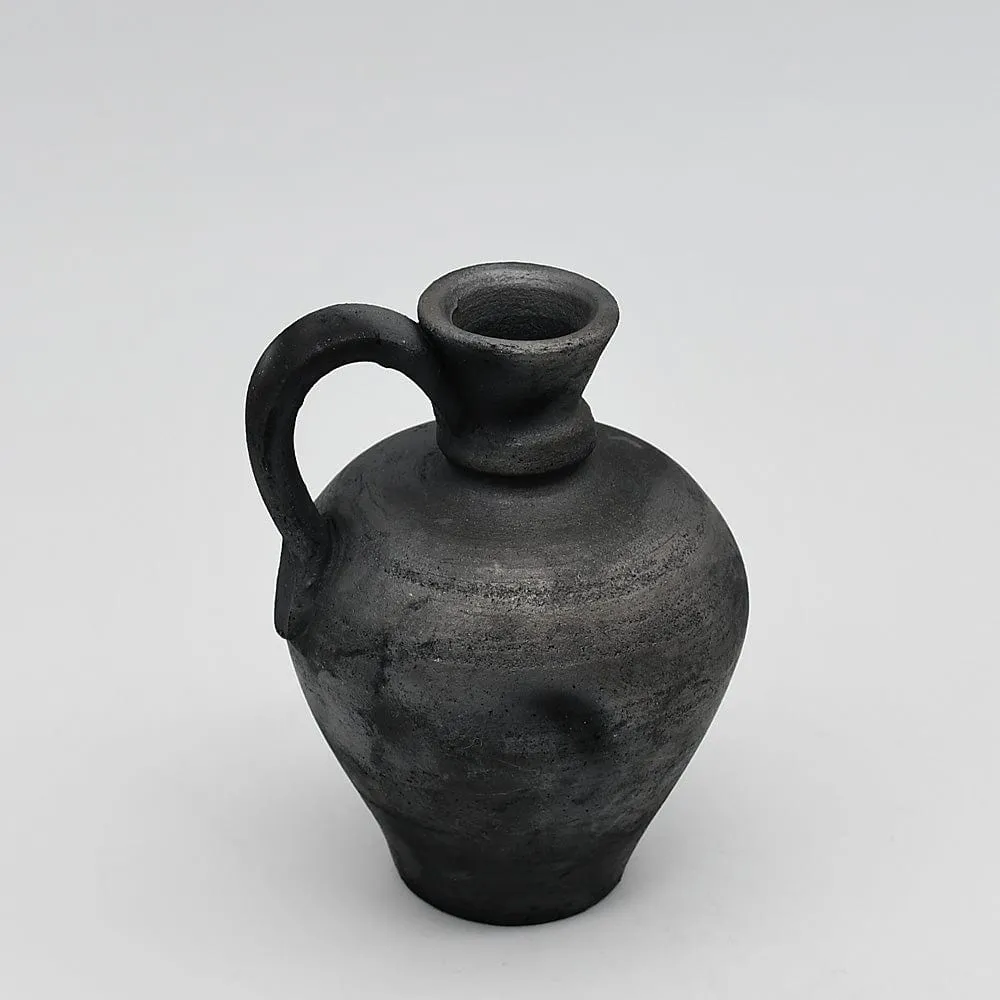 Pot en terre cuite noire de Bisalhães - 9cm SEFE