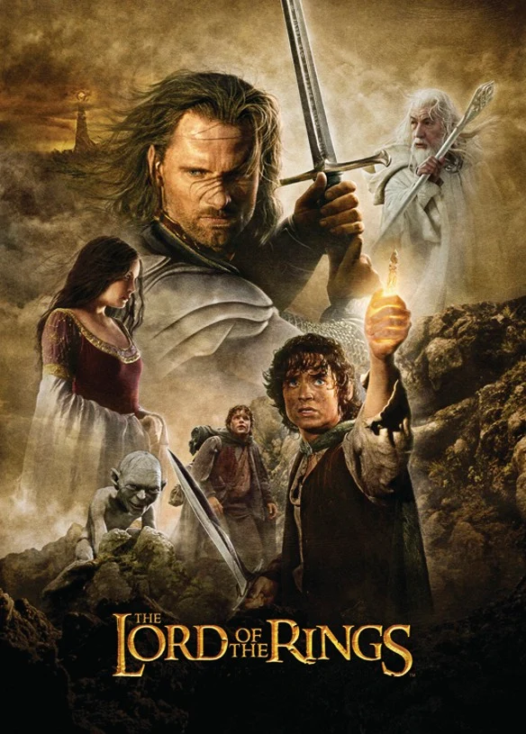 Le Seigneur des Anneaux Affiche 3D Le Retour du Roi