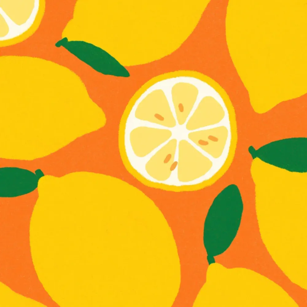 Éventail Lemons Sélectionné par Fleux