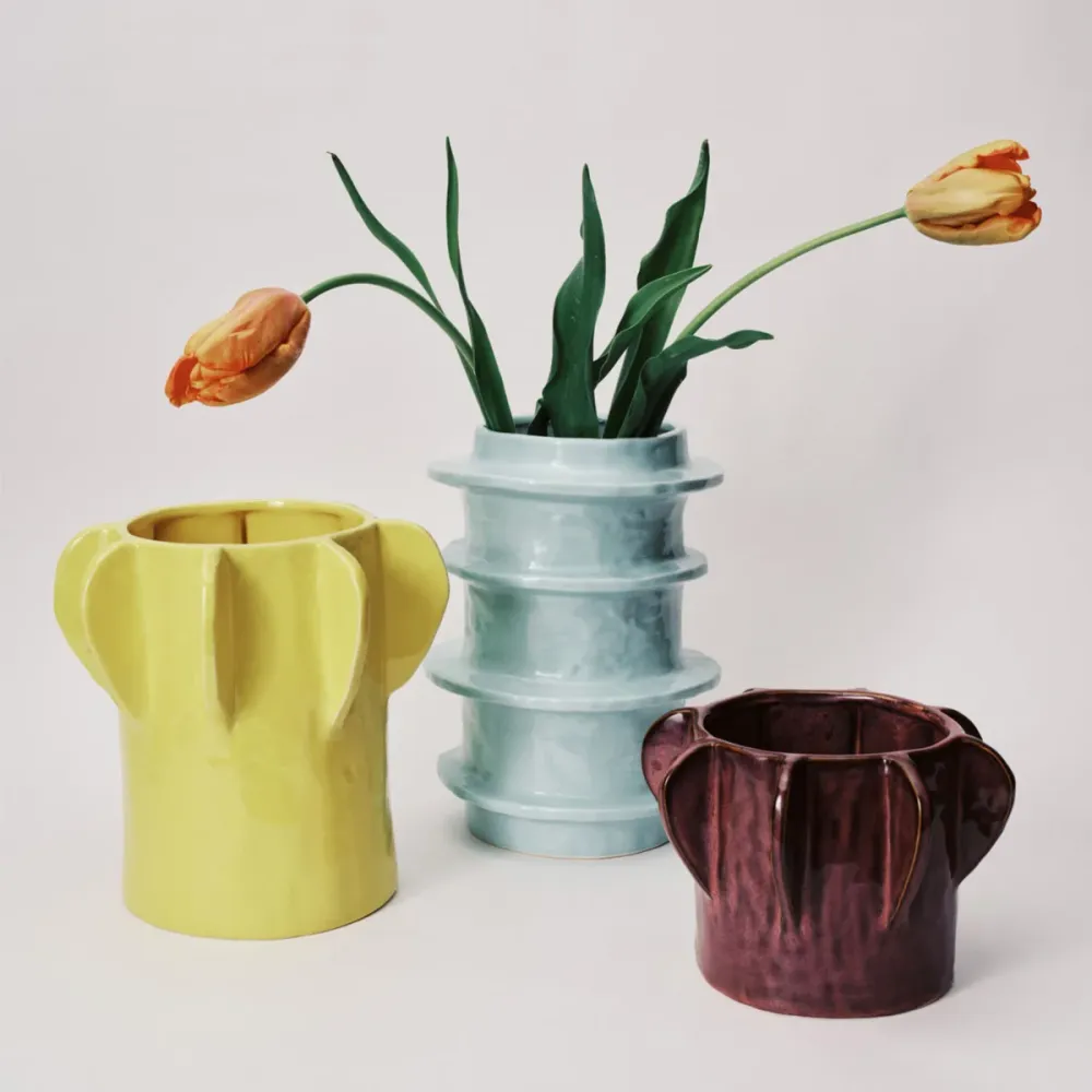 Pot de Fleurs - Molly - S - Aubergine Serax