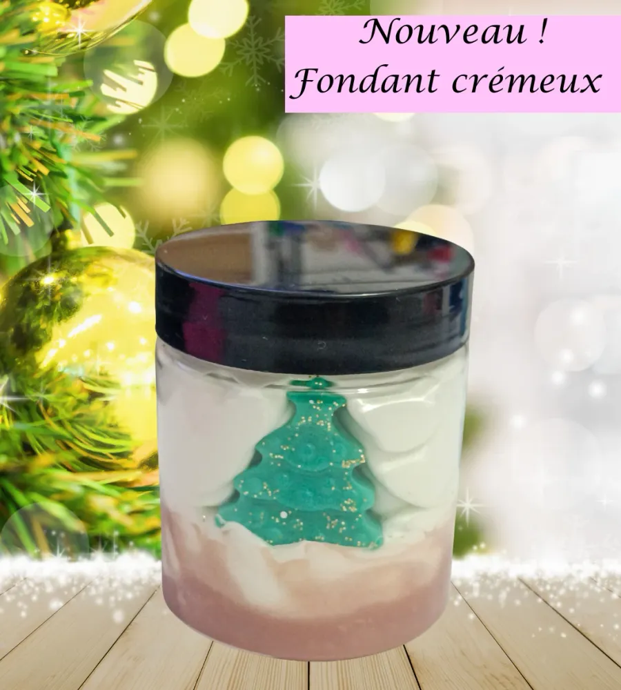 Fondant Crémeux Parfum Sapin de Noël Sérénity Bougie