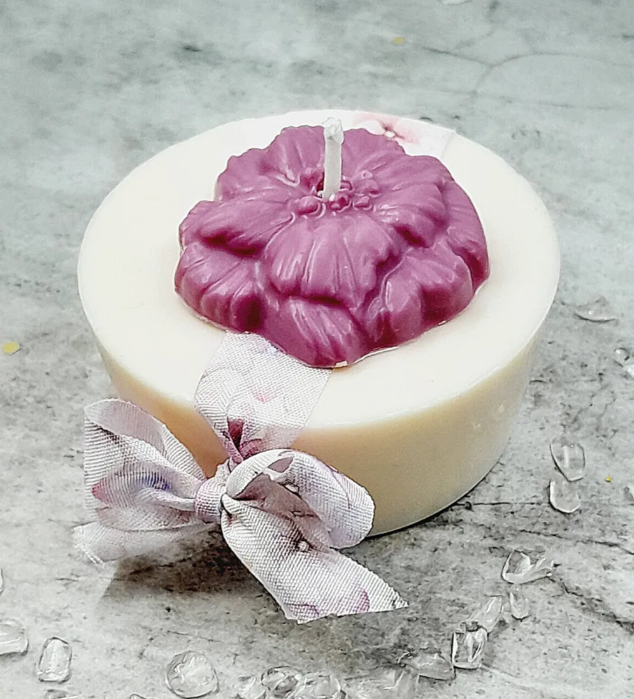 Bougie parfumée artisanal ORCHIDEE NOIRE Sérénity Bougies