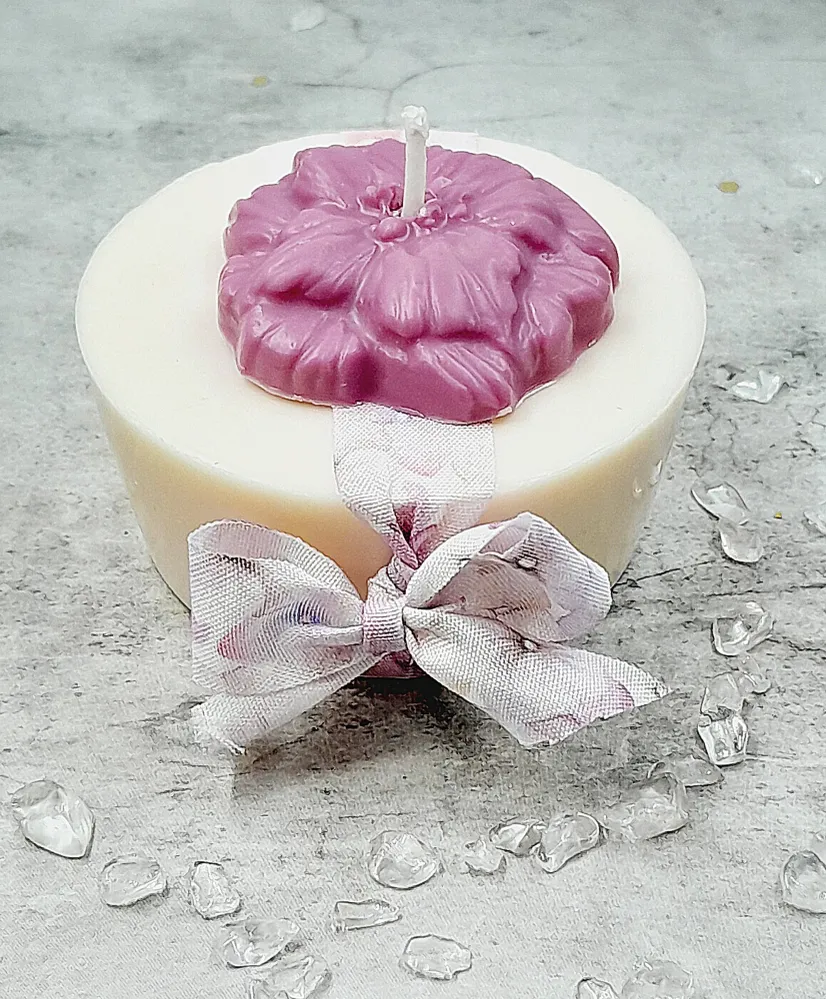 Bougie parfumée artisanal ORCHIDEE NOIRE Sérénity Bougies