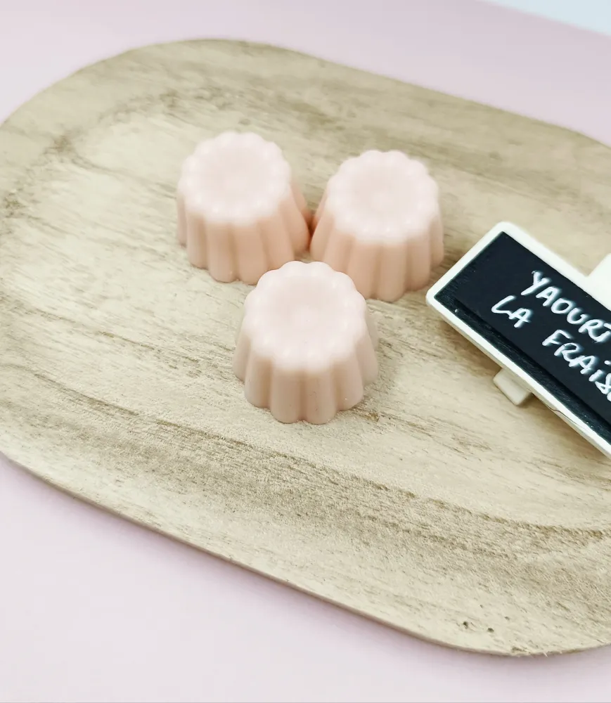 Fondant de Cire Parfumé | Smoothie Fraise Gourmand Sérénity Bougies