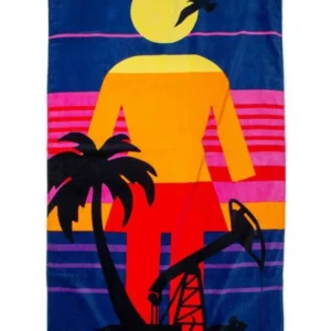 Serviette de Plage Fille Rat