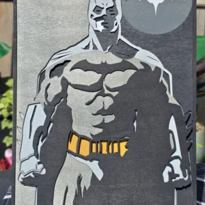 Tableau Batman – Bois 3D Multicouche SF Gravure