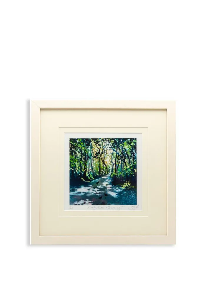Sharon McDaid Early Birds Morning Light Framed Art, 12” x 12” Sharon Mc Daid
