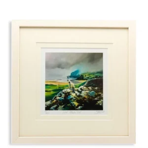 Sharon McDaid Wild Atlantic Mist Framed Art, White Sharon Mc Daid