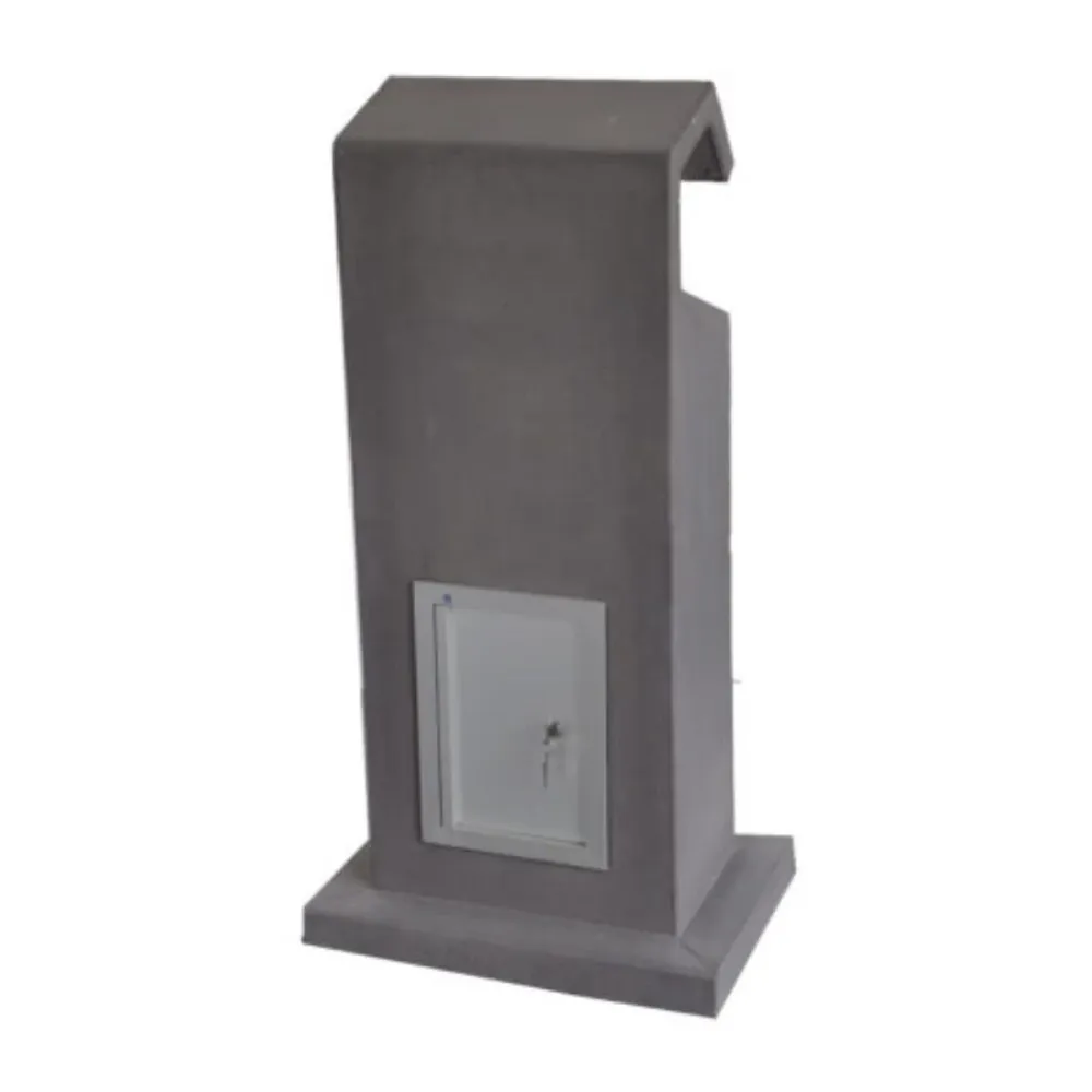 Boîte aux lettres en béton Comfrot 105x40x24 cm (HxLxP) - anthracite Sierbeton