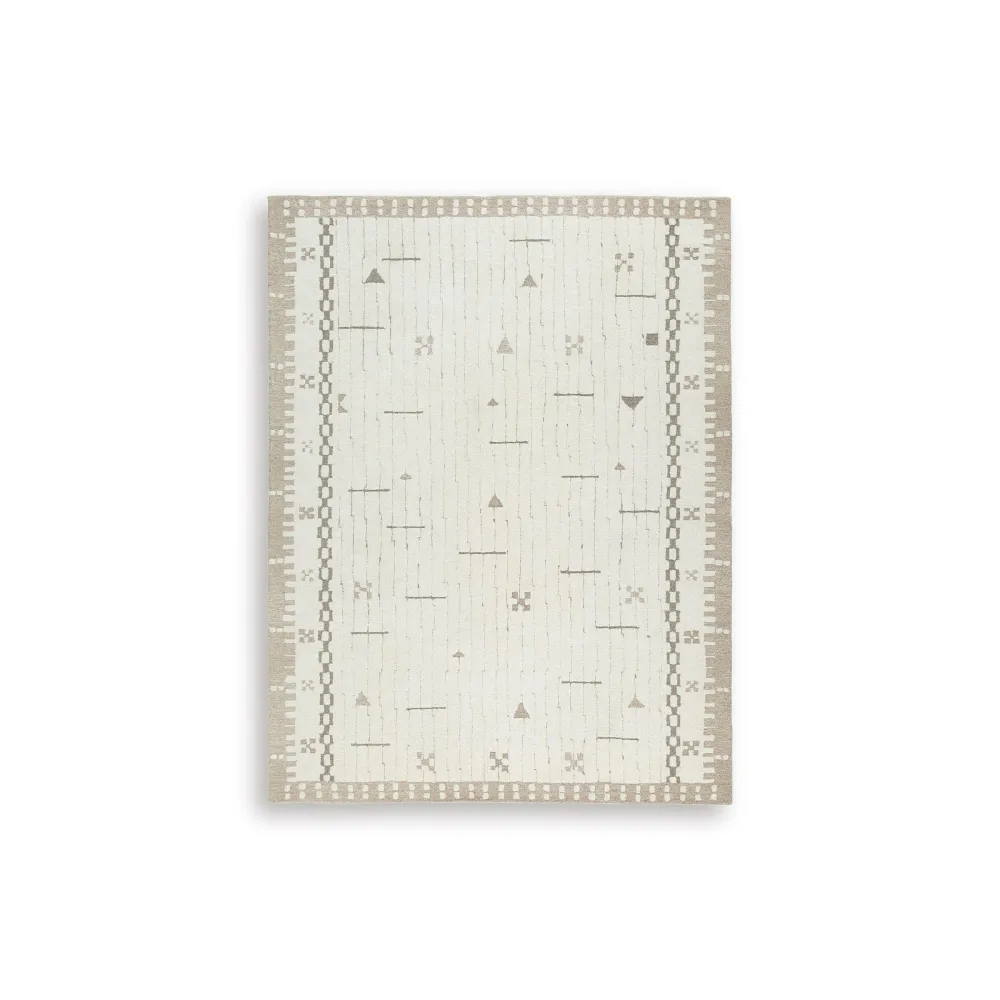Signature Design Ashley Tapis décoratifs Rectangle R407651