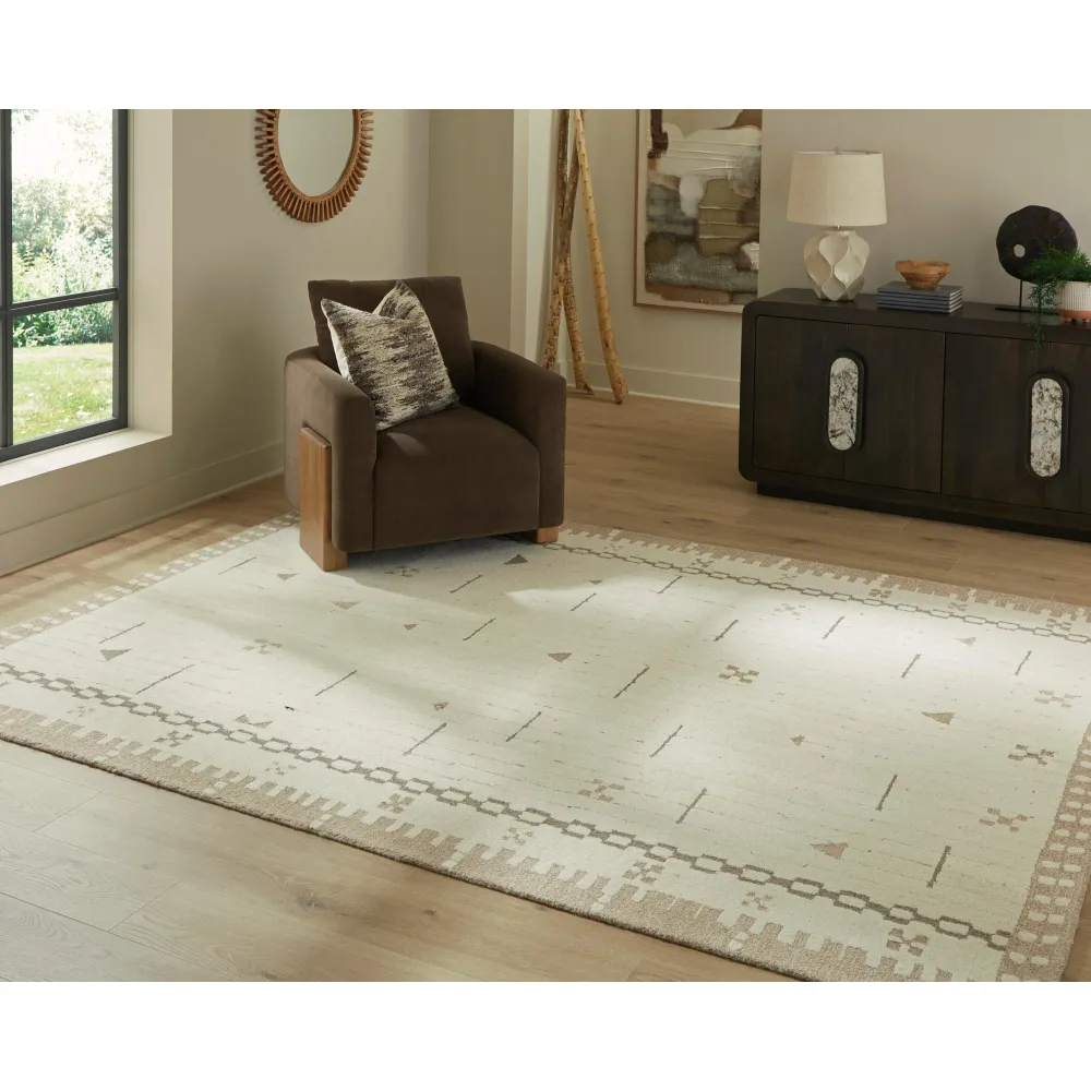 Signature Design Ashley Tapis décoratifs Rectangle R407651