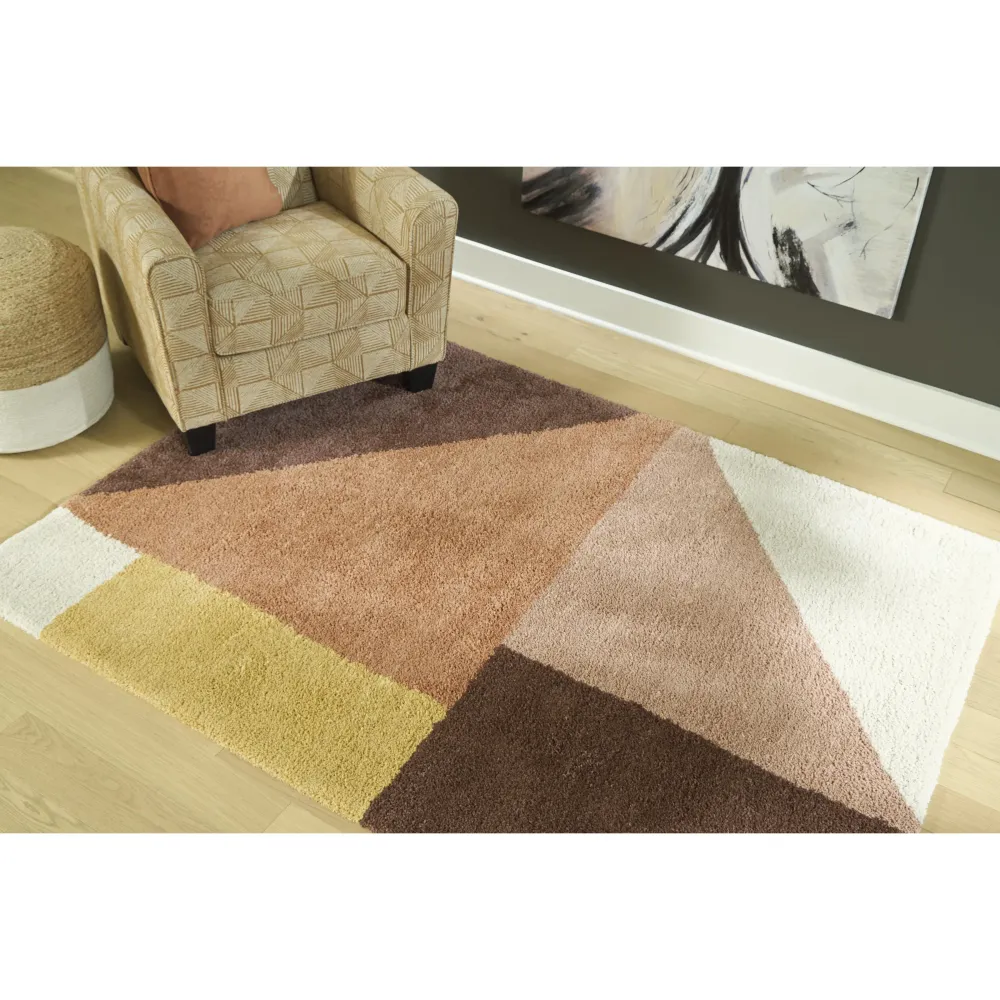 Signature Design Ashley Tapis décoratifs Rectangle R407171