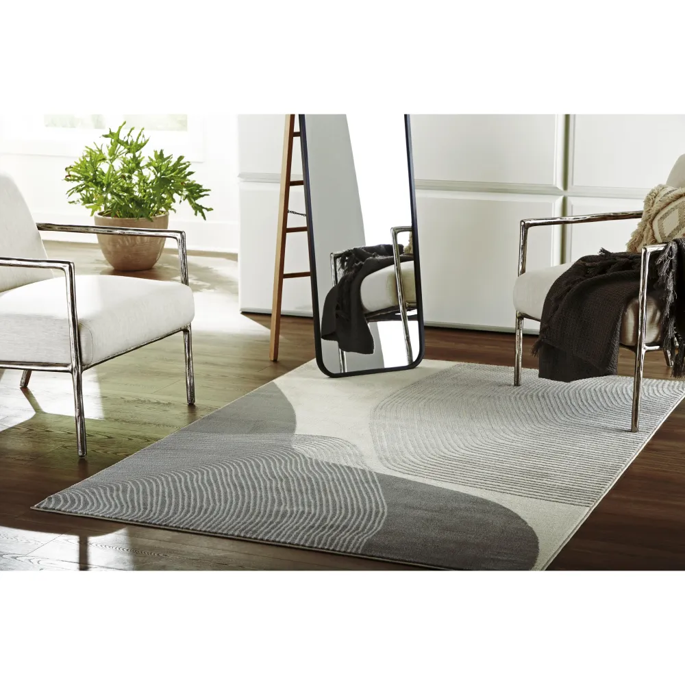 Signature Design Ashley Tapis décoratifs Rectangle R406951
