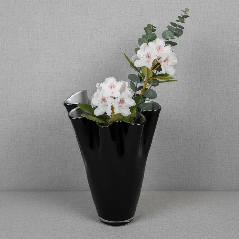 Vase Signature en verre bicolore Signature Home Collection