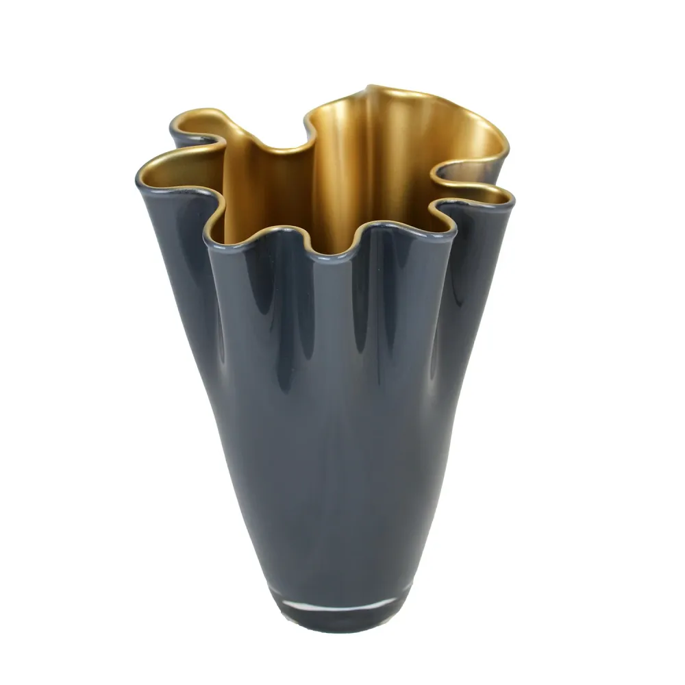 Vase Signature en verre bicolore Signature Home Collection