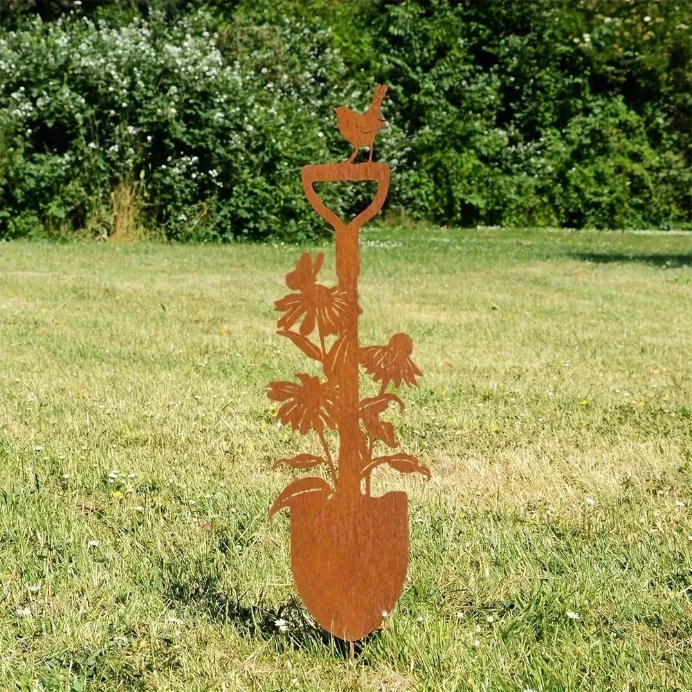 Silhouette Animal Rouillée 3D